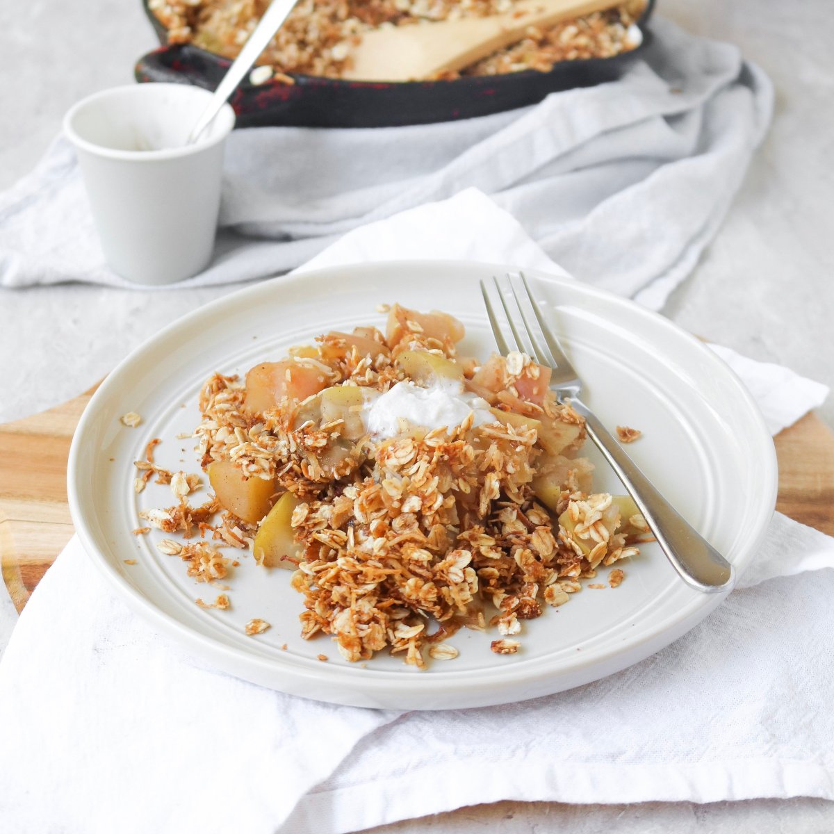 Apple Crumble – Refined&nbsp;Sugar-free