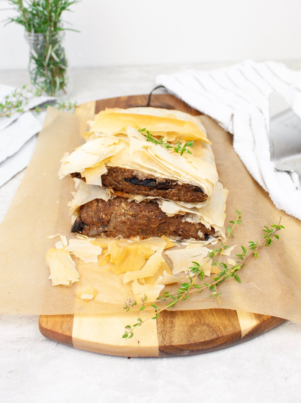 Vegan Roast Mushroom&nbsp;Roll